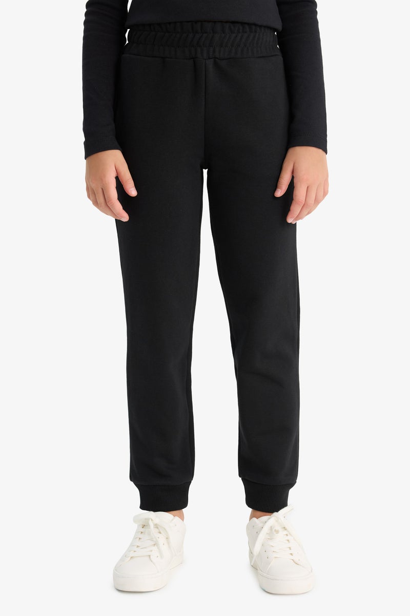 ديفاكتو بنطلون سويت بانتس بناتي بيزك جوجر قصة عادية - Image 4